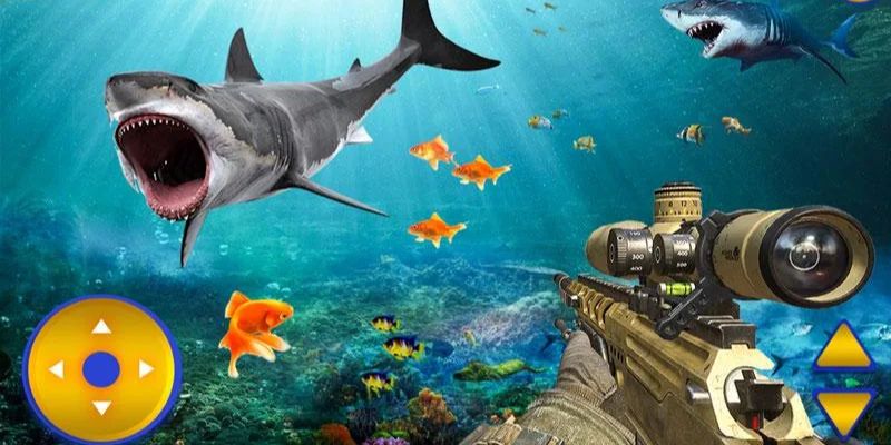 Chơi game bắn cá mập dễ dàng